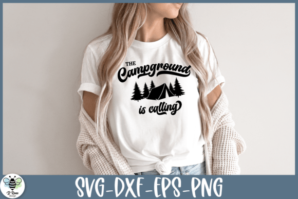 Camping Quote SVG Summer Shirt SVG: Graphics for Crafts