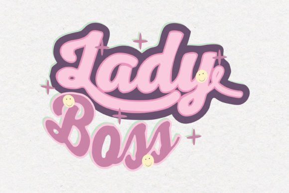 Girl Quote SVG Sublimation Lady Boss Graphics for Crafts