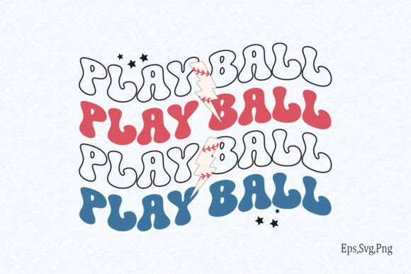 Retro Baseball Quote SVG Design