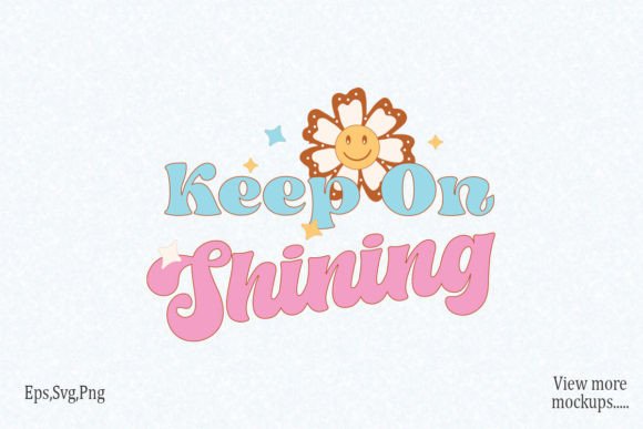 Retro Flower Quote SVG Design for Crafts & Graphics