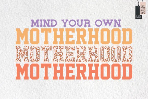 Retro Mom, Mama Quote SVG Design