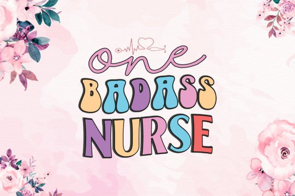 Retro Nurse Quote SVG Sublimation: Graphics for Crafts & Local Branding