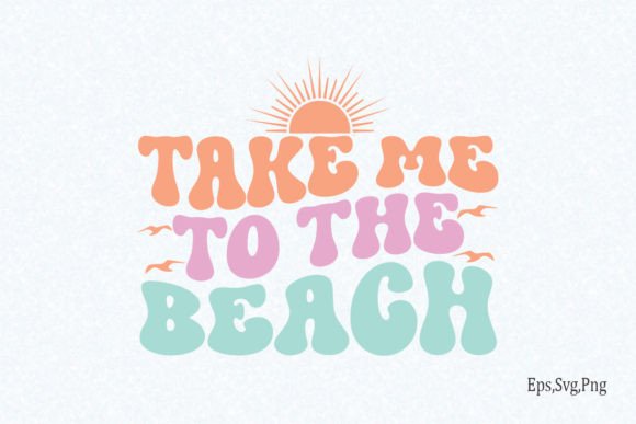 Retro Summer Quote SVG Design for Crafts & Graphics