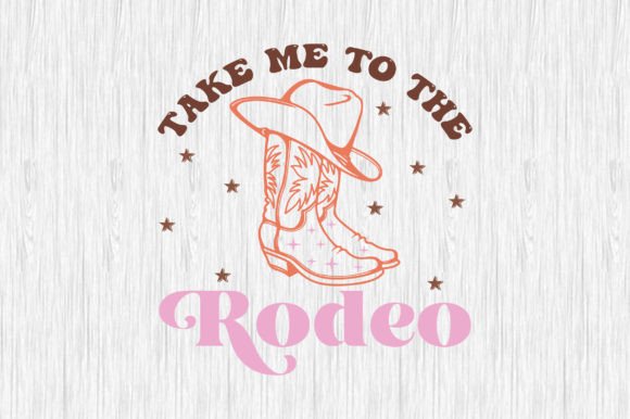 Western Rodeo Quote SVG Design: Graphics for Crafts & Branding